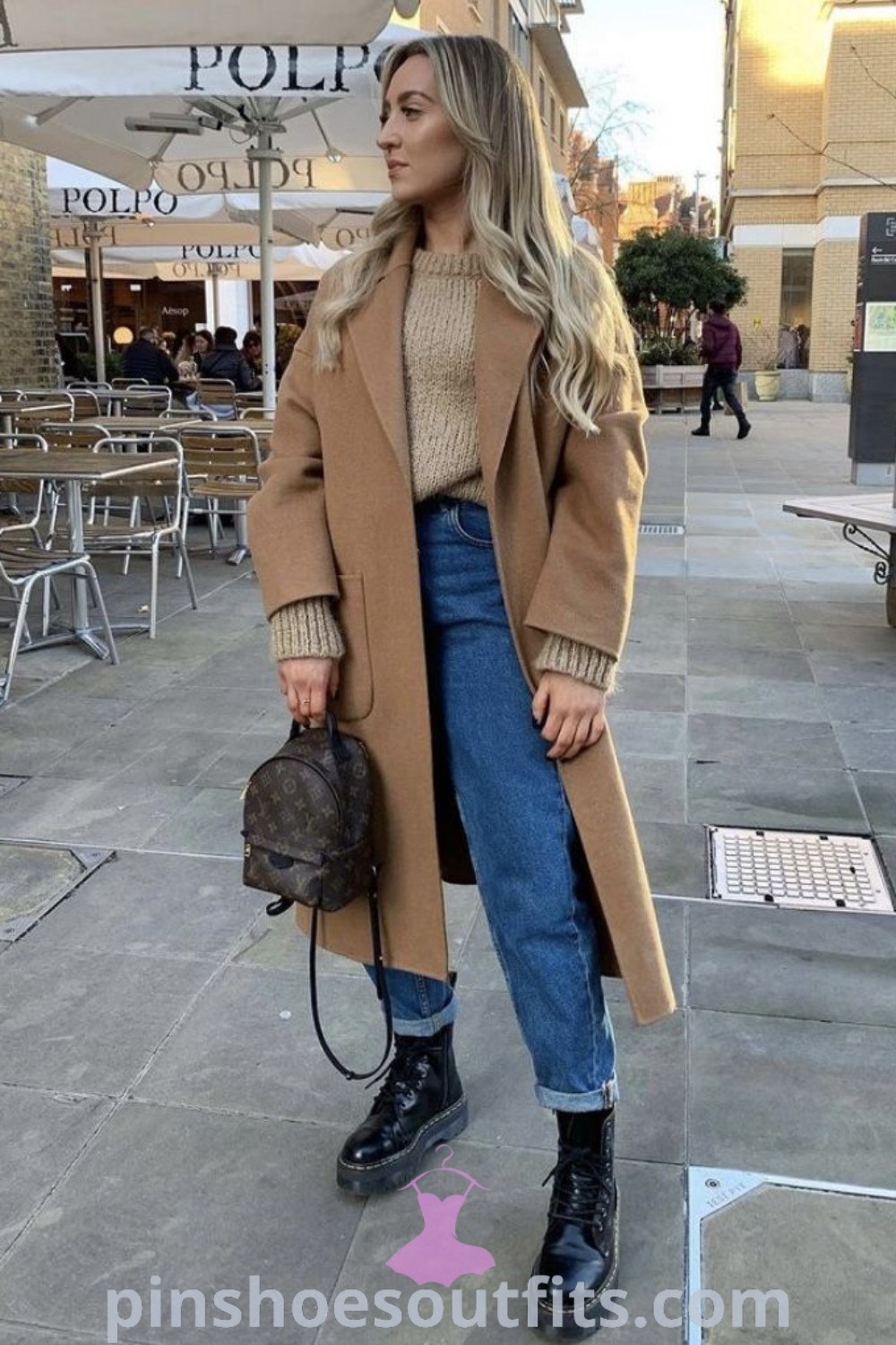 Zara coat outfit featuring a stylish Zara jumper, perfect for January outfits and winter fits. Elegant casual style ideal for fall winter fashion weeks, presenting outfit ideas that inspire a chic, classy, and expensive look. Discover more at pinshoesoutfits.com