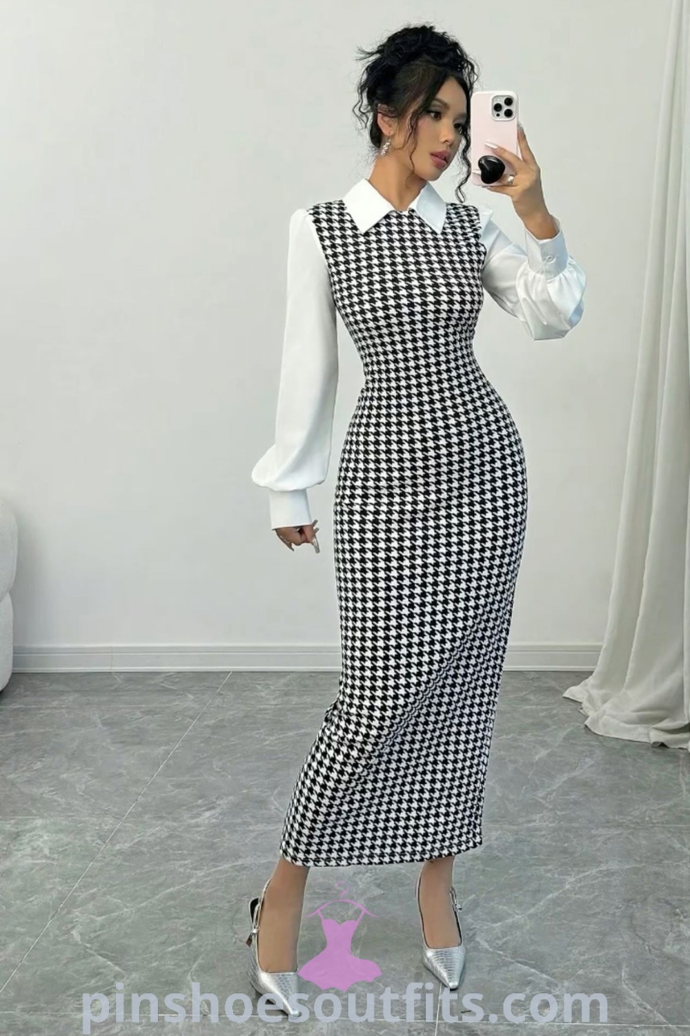 Elegant graduation outfits for women featuring classy cooperate styles and modest two-piece outfits. Perfect for the occasion, these inspiring ideas help you look chic and confident. Discover more outfit options at pinshoesoutfits.com.