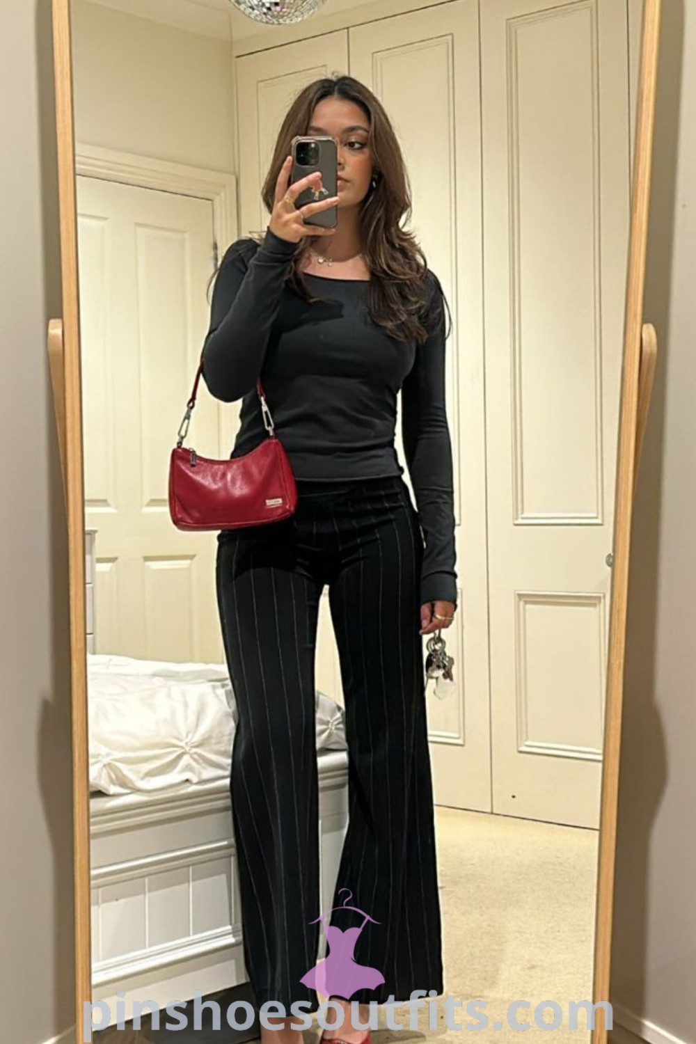 Stylish internship outfits showcasing cute professional attire, including skirts and tops perfect for college or sixth form. Discover aesthetic business looks that are both chic and functional. Find more outfit ideas at pinshoesoutfits.com.