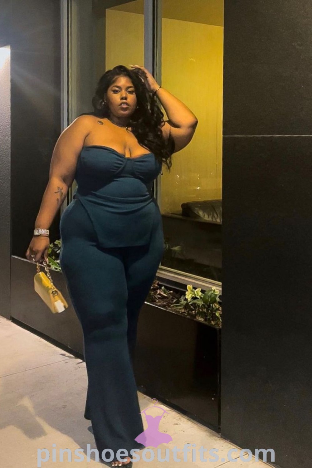 Stylish plus size baddies outfits featuring elegant business attire and trendy pieces for curvy women. Perfect outfit ideas for chubby fashion lovers to look chic and confident. Explore more at pinshoesoutfits.com.