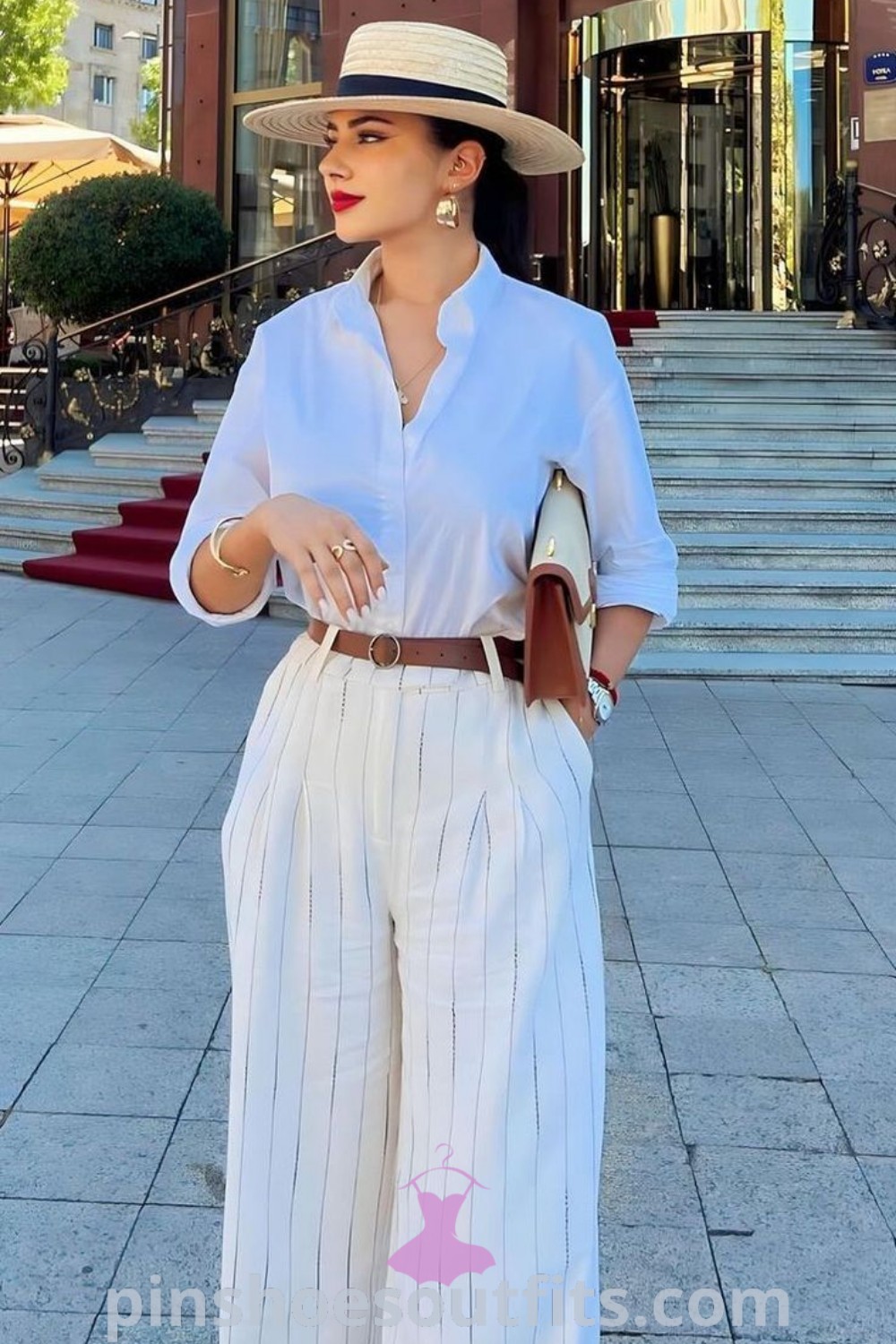 Chic classy summer outfits featuring women