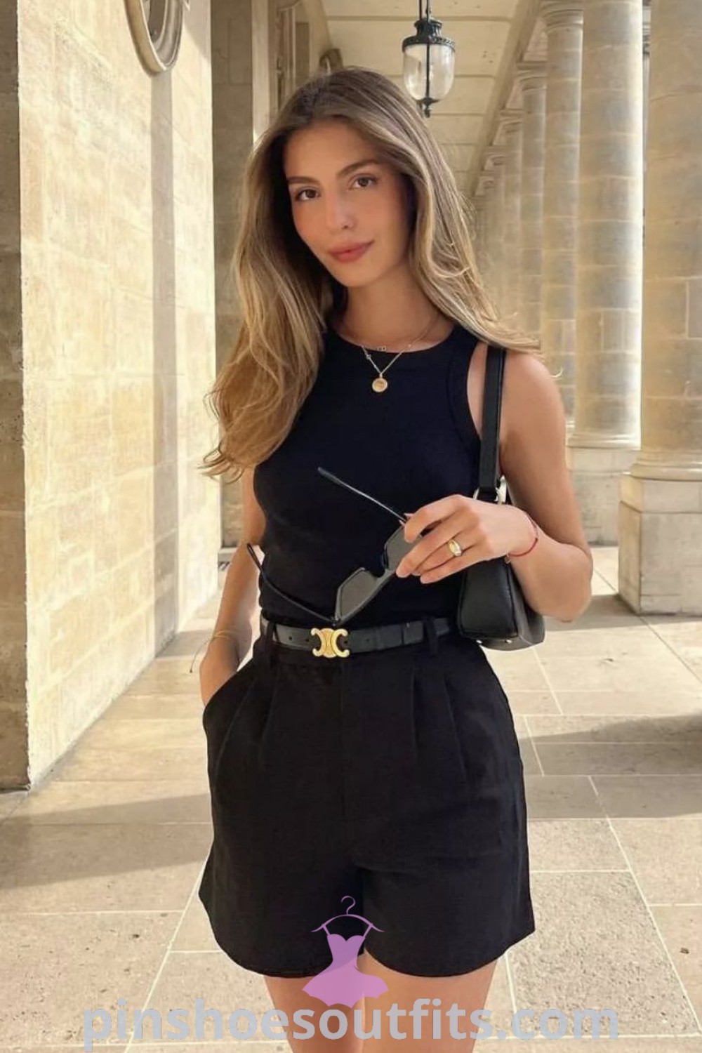 Chic summer outfit featuring Nola Trip Outfits and Boston Outfits Summer, showcasing elegant and stylish looks perfect for summer. Includes elements of French Summer Fashion and Stile Blair Waldorf styles, ideal for casual chic summer vibes. Discover more outfit ideas at pinshoesoutfits.com.