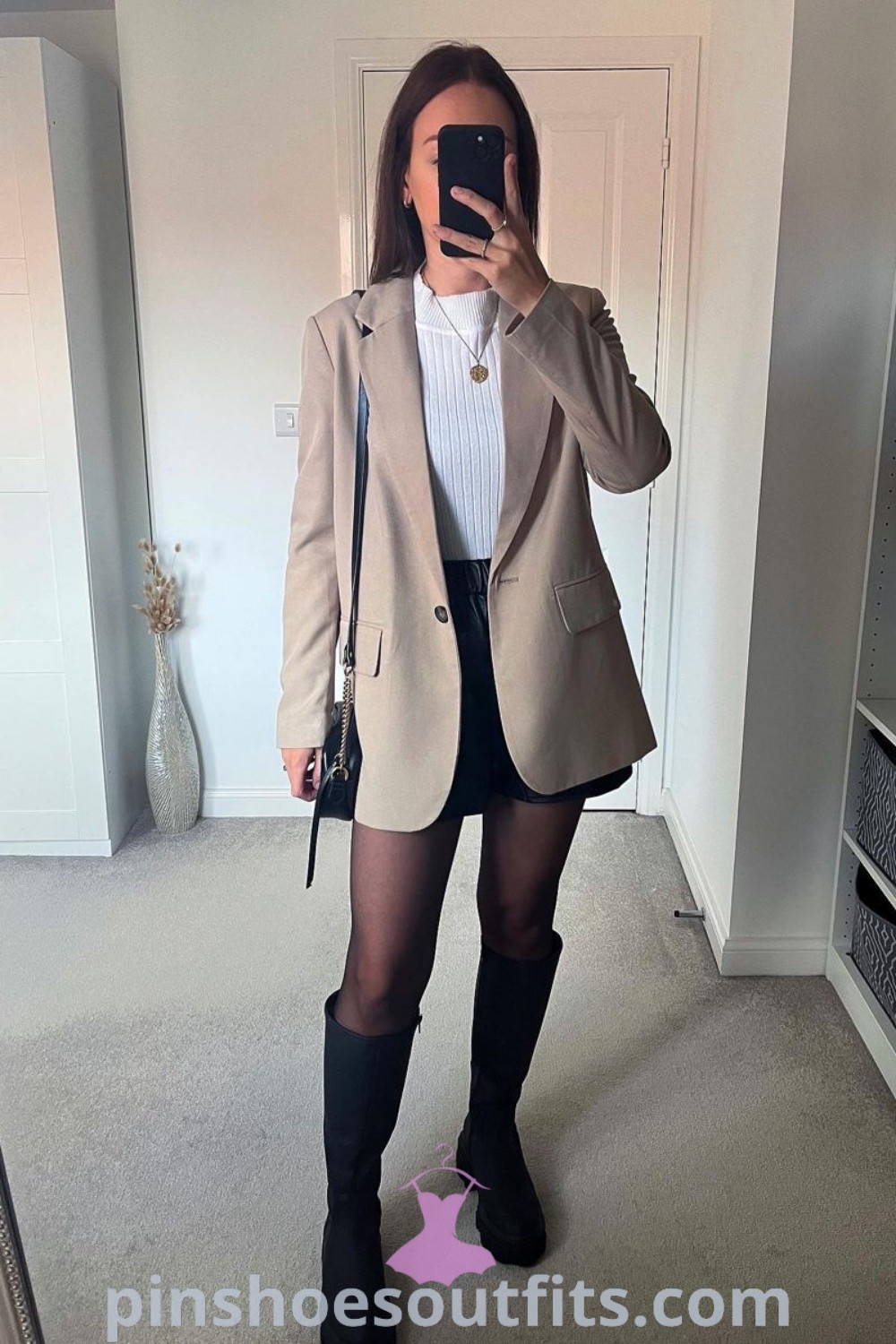 Chic smart female outfits including winter smart outfit for women and smart casual looks for 2023. Discover outfits to inspire your look this season at pinshoesoutfits.com.