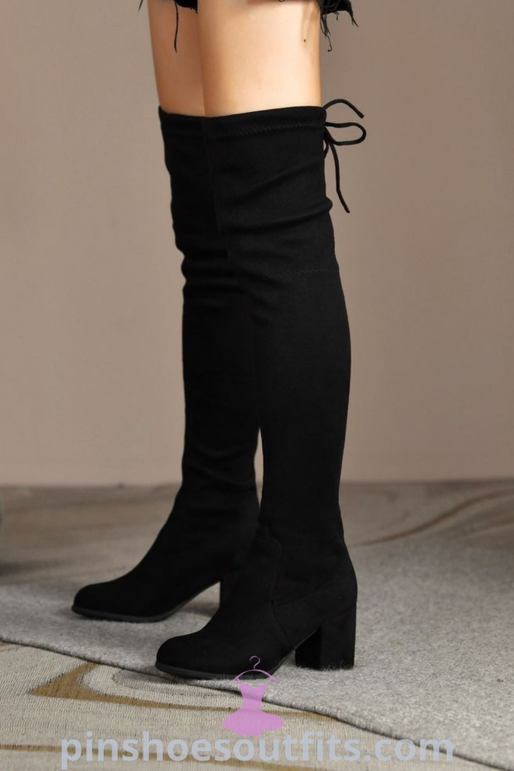 Black boots aesthetic featuring stylish short sleeve blouses, perfect for winter fashion outfits casual. Ideal for female streetwear and easy trendy outfits, these looks inspire you to elevate your wardrobe. Discover more outfit ideas at pinshoesoutfits.com.
